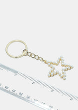 Load image into Gallery viewer, Pearl Studded Keychain
