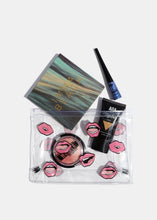 Load image into Gallery viewer, AOA Clear Makeup Pouch - Pink Lips
