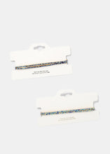 Load image into Gallery viewer, 2-Piece Rhinestone Stretch Bracelets
