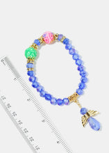 Load image into Gallery viewer, Heart &amp; Wings Bead Bracelet
