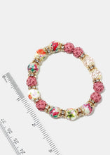 Load image into Gallery viewer, Multi Bead Rhinestone Bracelet
