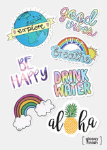 Load image into Gallery viewer, Oki Sticker- Drink Water
