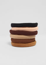 Load image into Gallery viewer, 6 Piece Neutral Tone Hair Ties
