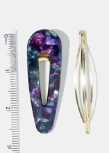 Load image into Gallery viewer, 2-Piece Resin &amp; Oval Hair Pins

