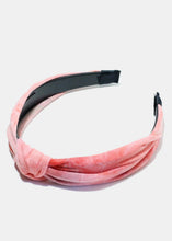 Load image into Gallery viewer, Tie Dye Knotted Headband
