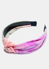 Load image into Gallery viewer, Tie Dye Knotted Headband
