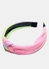 Load image into Gallery viewer, Tie Dye Knotted Headband
