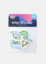 Load image into Gallery viewer, Oki Sticker- Eggplant
