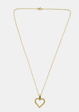 Load image into Gallery viewer, Heart Pendant Chain Necklace

