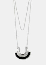 Load image into Gallery viewer, Modern Semi-Circled Pendant Necklace
