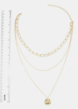 Load image into Gallery viewer, Triple Layered Chain Necklace
